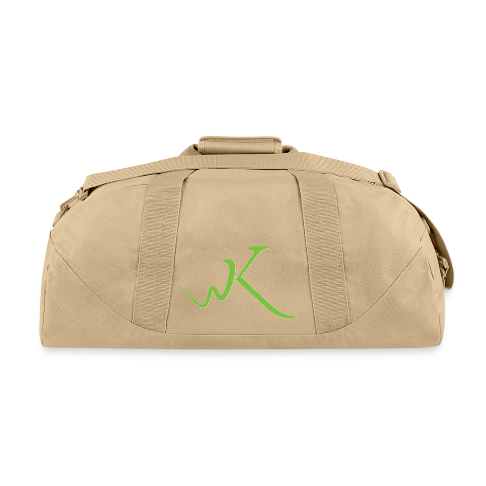 WK Sport Gym Duffel Bag | 100% Recycled - beige