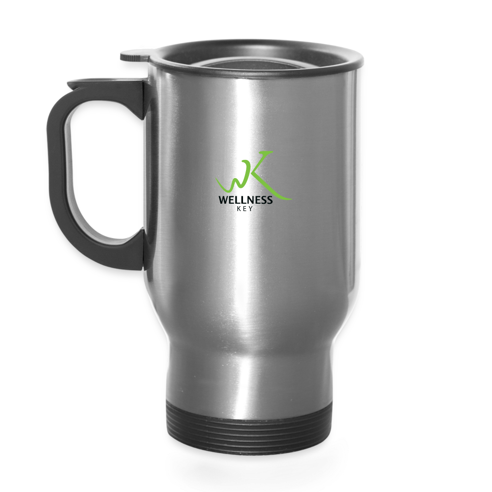 Travel Mug | Wellness Key - silver