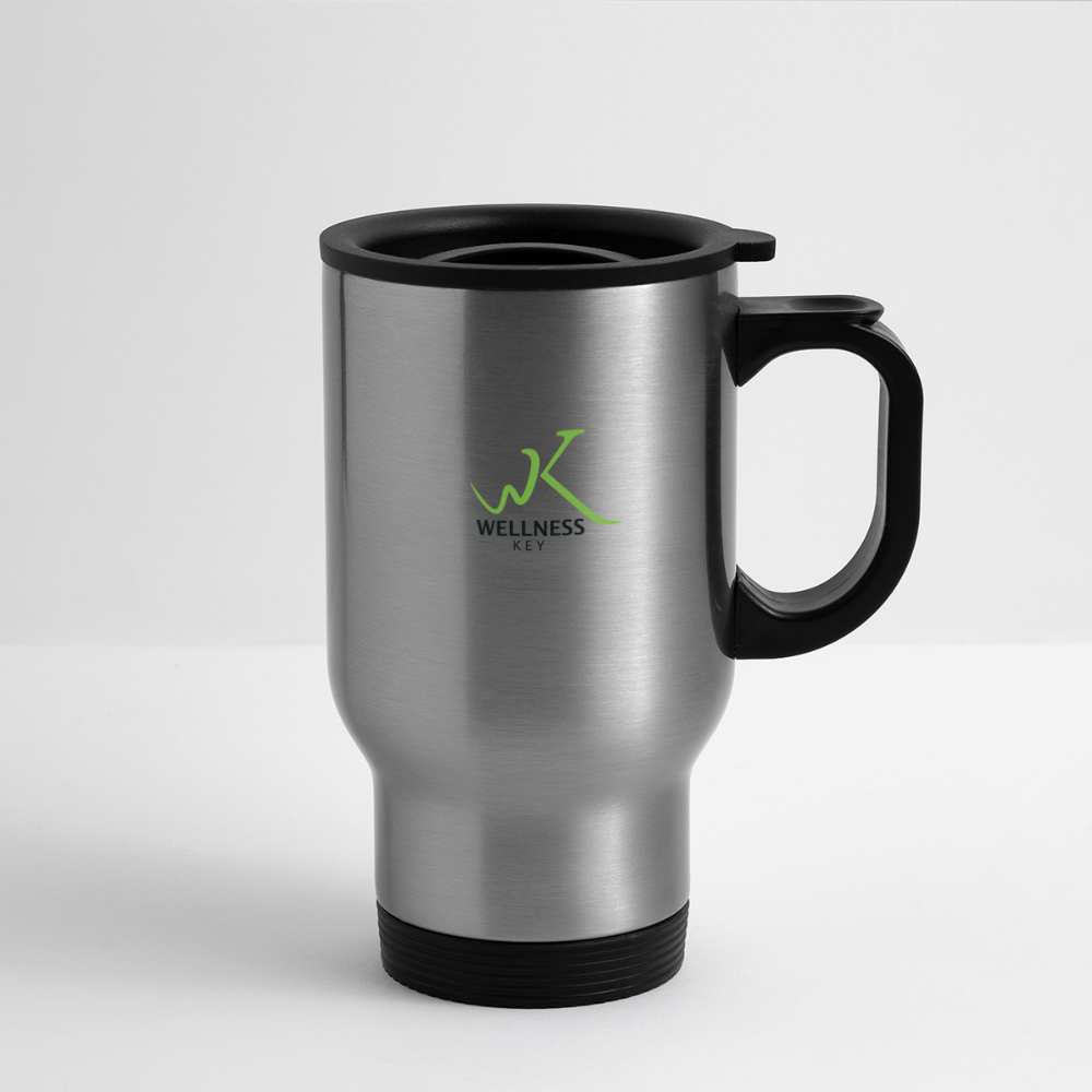 Travel Mug | Wellness Key - silver