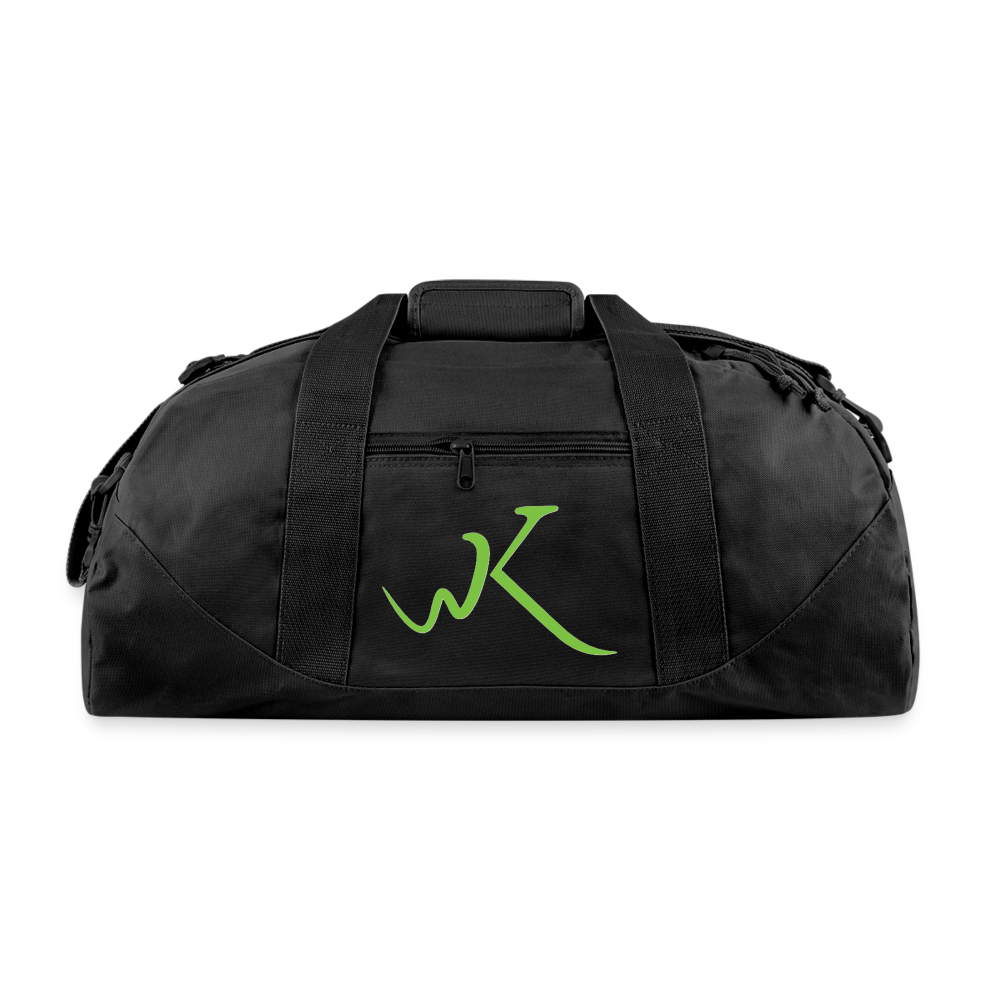 WK Sport Gym Duffel Bag | 100% Recycled - black