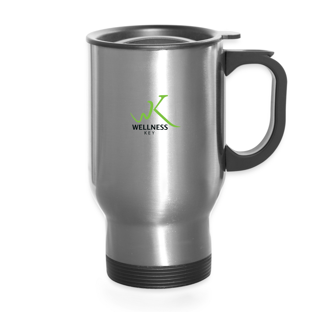 Travel Mug | Wellness Key - silver