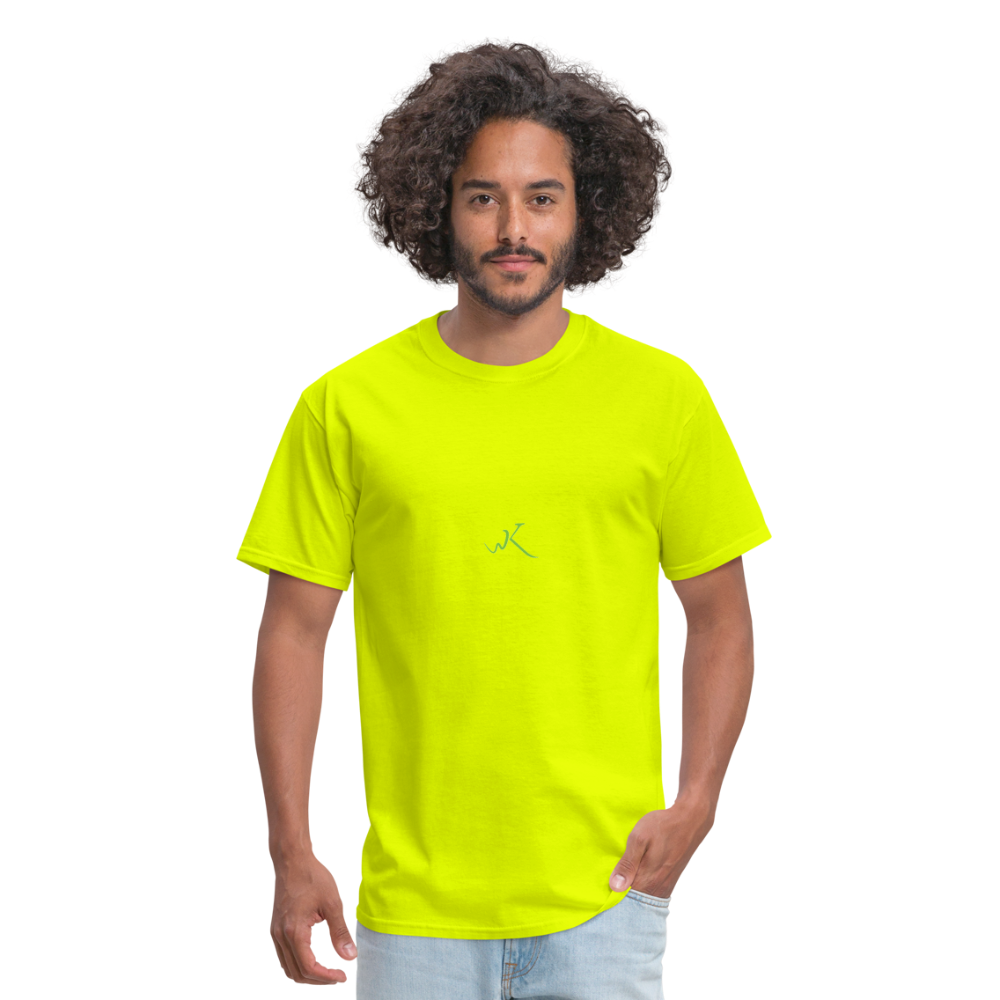 Unisex Classic T-Shirt | Sweat Smile Repeat | WK - safety green