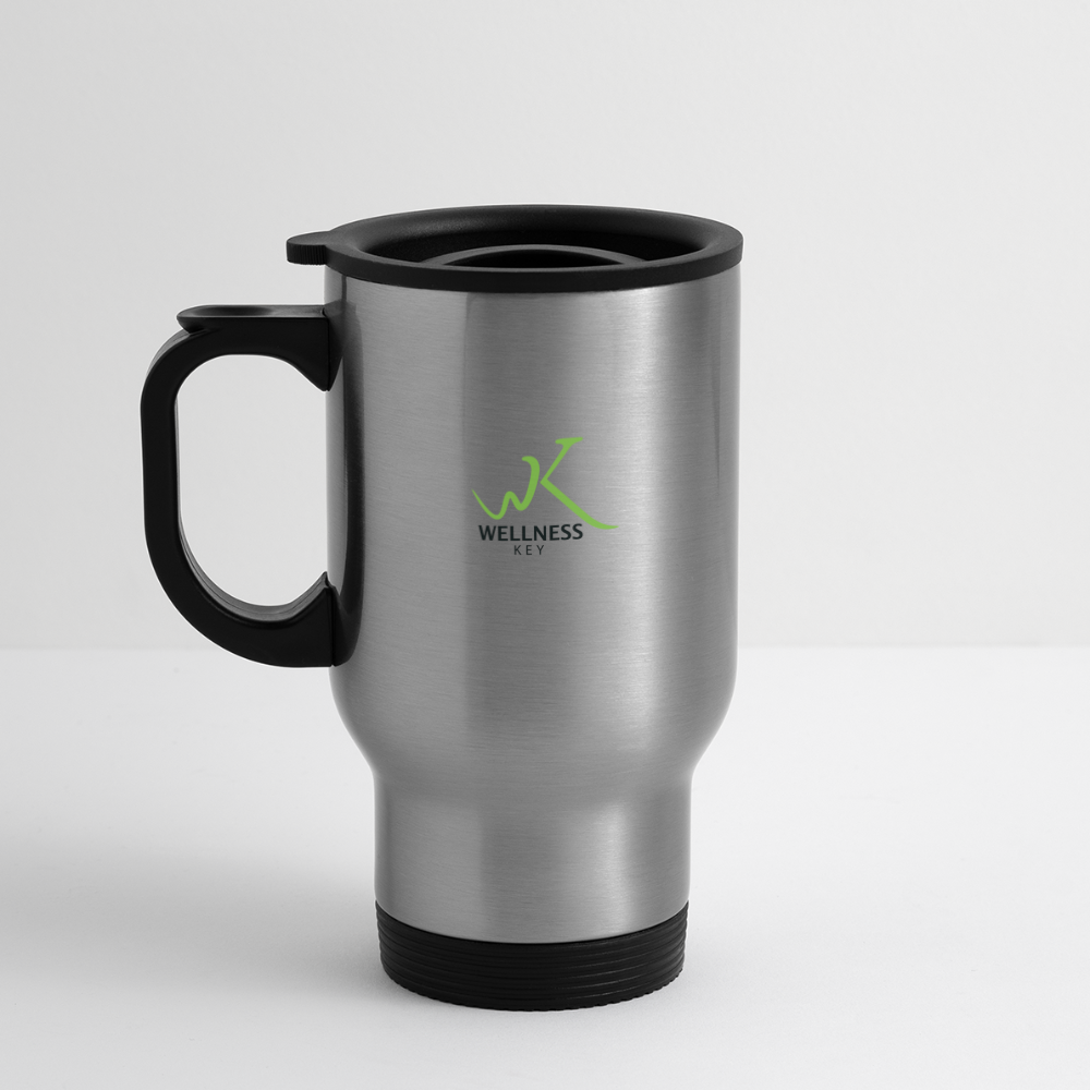 Travel Mug | Wellness Key - silver