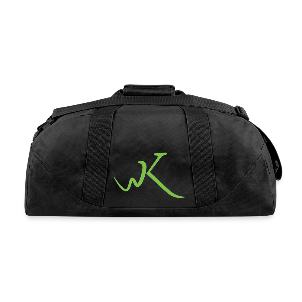 WK Sport Gym Duffel Bag | 100% Recycled - black