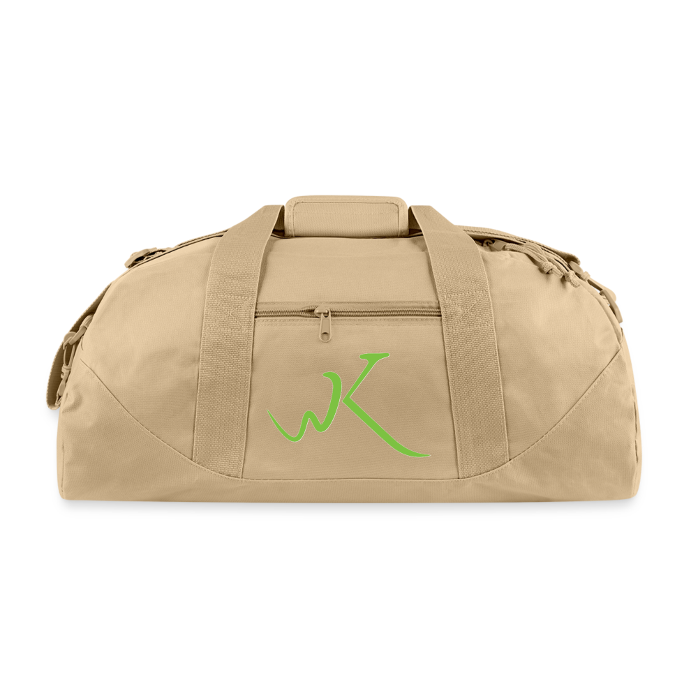 WK Sport Gym Duffel Bag | 100% Recycled - beige